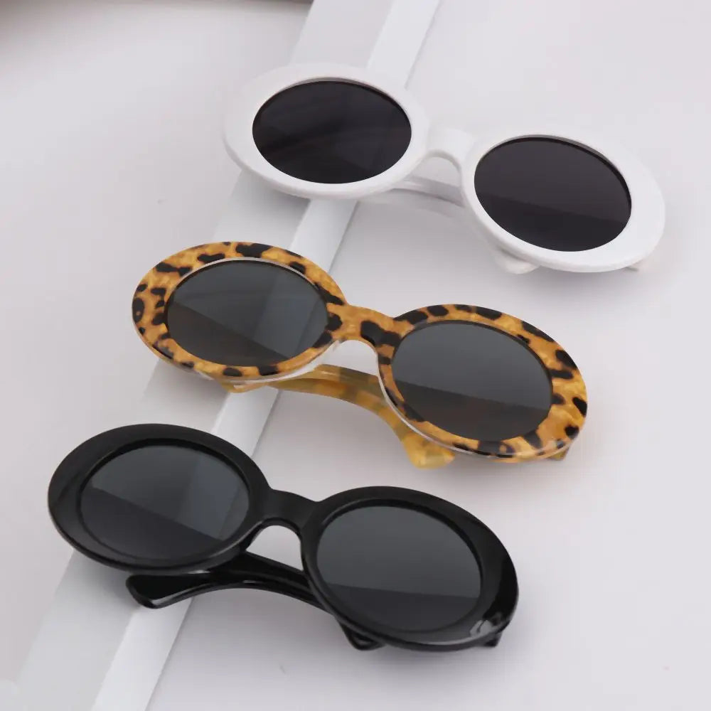Cat Glasses Cool Pet Small Dog Fashion Oval Sun Glasses Pet Product For Little Dog Cat Sunglasses Pet Photography Accessories