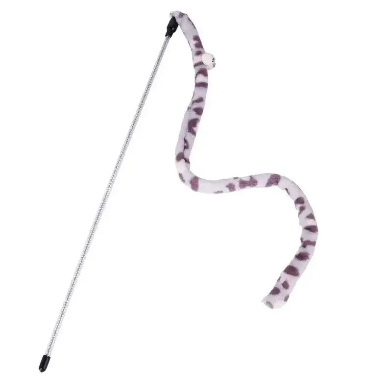 Cute Funny Rainbow Stick Pet Cat Toys Cat Teaser Toy Wand Cat Stick Strong Cat Toy Interactive Toys Cat Supplies Pet Products