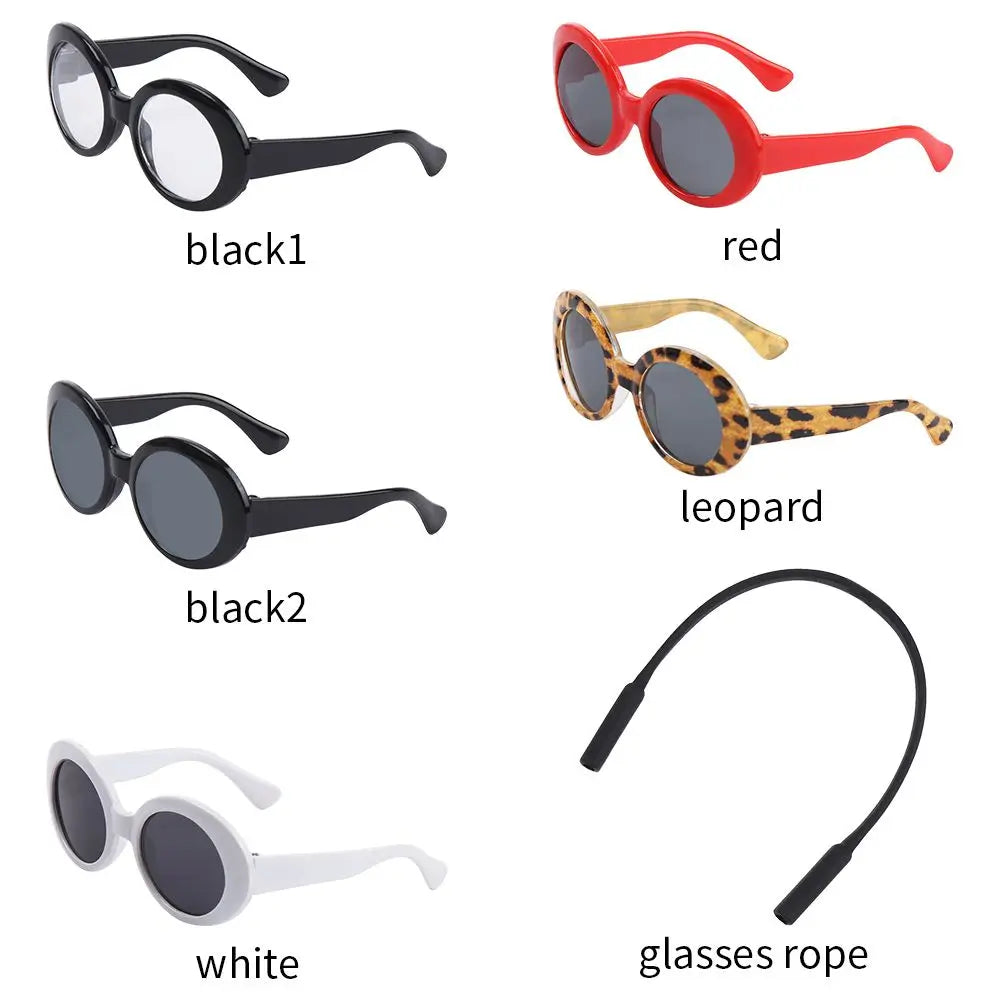 Cat Glasses Cool Pet Small Dog Fashion Oval Sun Glasses Pet Product For Little Dog Cat Sunglasses Pet Photography Accessories