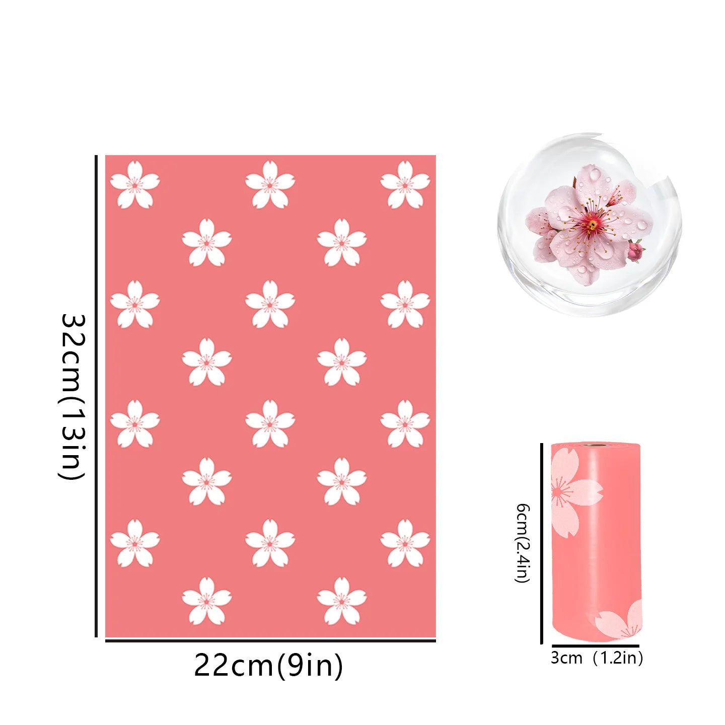Biodegradable Thick Dog Poop Bags With Holder LeakProof Natural scented Pet Trash Bag 5 Colors Poop bags for Dog With Dispenser
