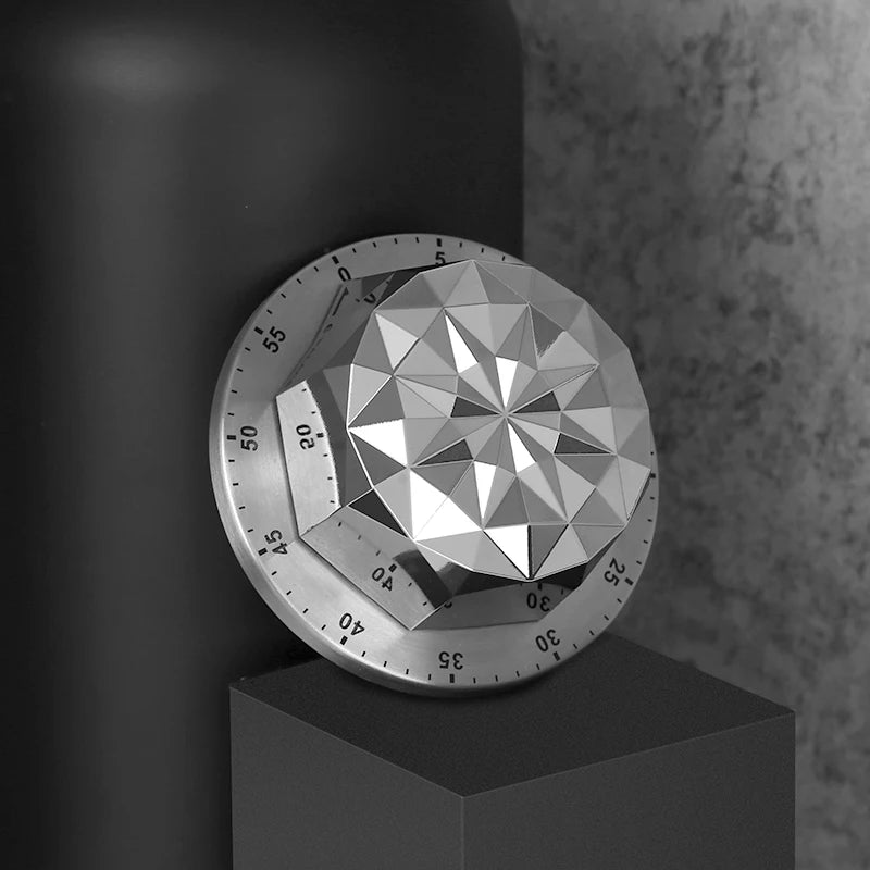 Magnet Stainless Steel Timer Kitchen Tools Time Management Reminder Reverse Timer Baking Alarm Timer